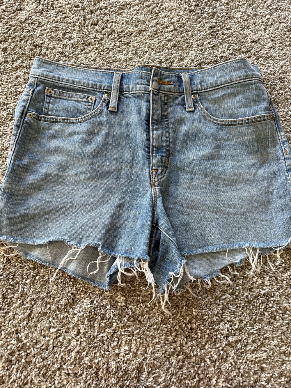 Jcrew Light Blue Denim Women’s Cutoff Shorts